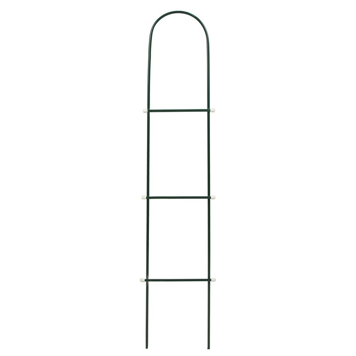 Шпалера, 140 &times; 23 &times; 1 см, металл, зелёная, &laquo;Лестница&raquo;, МИКС