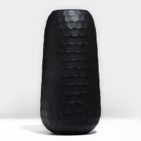 Ваза для цветов &laquo;Сара&raquo; из черного стекла 31 х 15 х 15 см