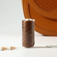 Нитки вощёные, плоские, 150D/16, 0,8 мм, 50 ± 2 м, цвет светло-коричневый Нитки вощёные, плоские, 150D/16, 0,8 мм, 50 ± 2 м, цвет светло-коричневый