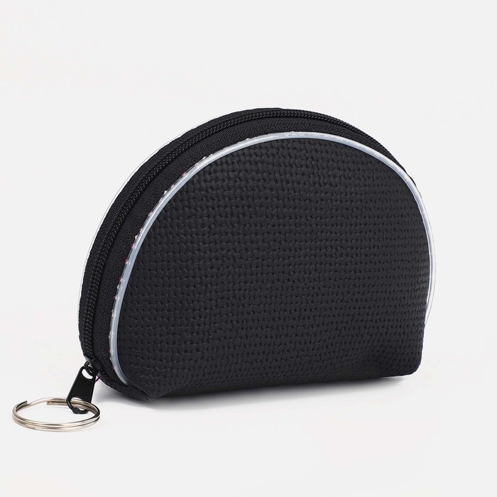 Кошелёк женский на молнии, цвет чёрный Кошелёк женский на молнии, цвет чёрный