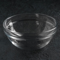 Салатник стеклянный &laquo;Удобное хранение&raquo;, 250 мл, d=12 см, штабелируемый