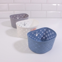 Органайзер для хранения, навесной, 1 секция, с клеевыми крючками, 16,5 × 12 × 9 см, цвет МИКС Органайзер для хранения, навесной, 1 секция, с клеевыми крючками, 16,5 × 12 × 9 см, цвет МИКС