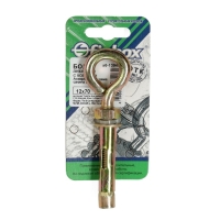 Анкерный болт СТРОЙБАТ, с кольцом, оцинкованный, 12x70 мм Анкерный болт СТРОЙБАТ, с кольцом, оцинкованный, 12x70 мм