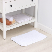 Коврик Доляна &laquo;Пушистик&raquo;, 40&times;60 см, цвет белый