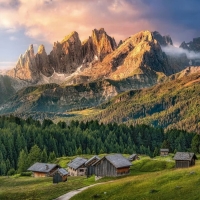 Пазл «Горный пейзаж», 1000 элементов Пазл «Горный пейзаж», 1000 элементов