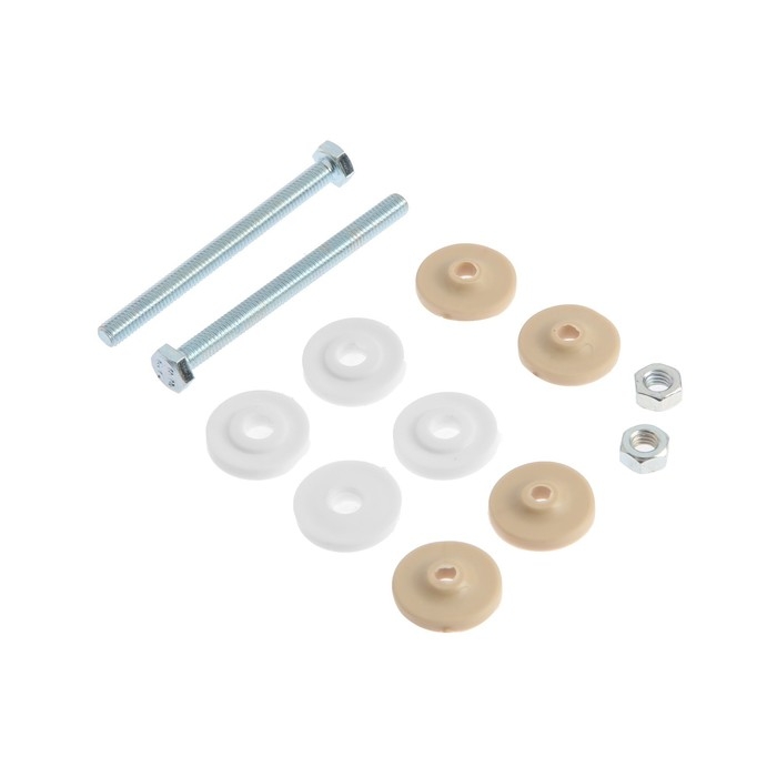 Крепеж бачка к унитазу Крепеж бачка к унитазу "РБМ", М 6x70, в сборе с гайкой, прокладками