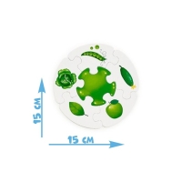 Пазлы-лото &laquo;Изучаем цвета&raquo;, двухсторонние, 5 пазлов, 30  деталей