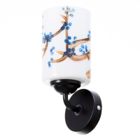 Бра "Сакура" Е27 40Вт черный 8х19 см Бра "Сакура" Е27 40Вт черный 8х19 см