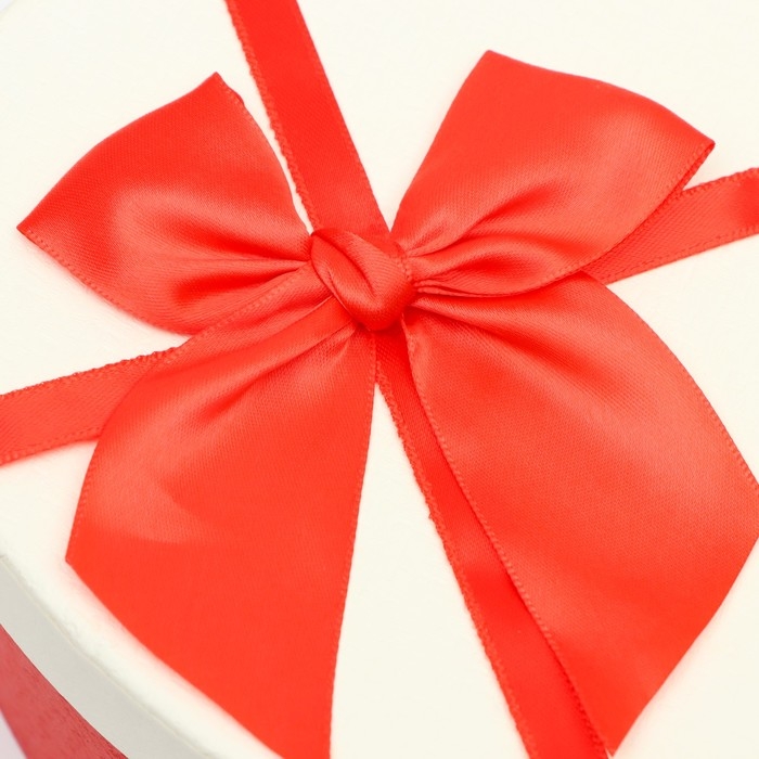 Набор коробок 3 в 1 сердца Набор коробок 3 в 1 сердца "Красный бант", 22 x 20 x 9; 19 x 17 x 7,5; 16 x 13,5 x 6 см