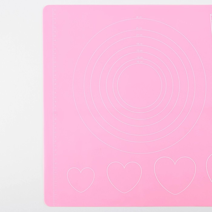 Силиконовый коврик для выпечки «Готовим с любовью», 64 х 45 см Силиконовый коврик для выпечки «Готовим с любовью», 64 х 45 см