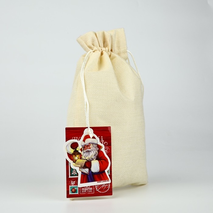 Мешок подарочный «Новогодняя почта», 20 х 30 см , Новый год Мешок подарочный «Новогодняя почта», 20 х 30 см , Новый год