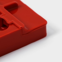 Форма для леденцов &laquo;Батончик&raquo;, силикон, 19&times;11&times;2 см, 5 ячеек (6&times;2,6 см), цвет МИКС