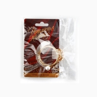 Краб для волос новогодний &laquo;Исполнения желаний&raquo;, на Новый год, 4,5 см