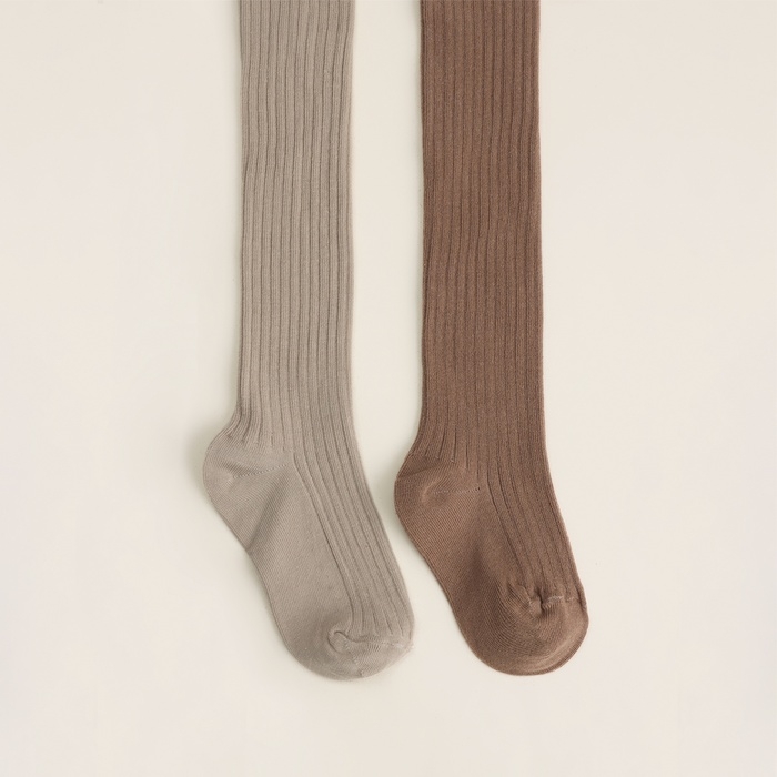 Набор колготок детских SL Home 2 пары, р. 86-92, молочн/беж Набор колготок детских SL Home 2 пары, р. 86-92, молочн/беж