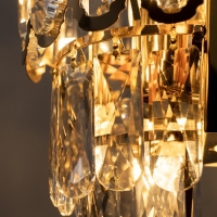 Бра "Тиара" Е14 40Вт золото 29х21х21см