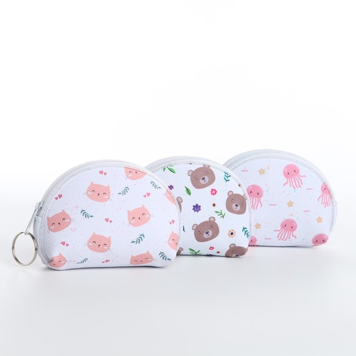 Кошелёк на молнии &laquo;Выбражулька&raquo;, цвет МИКС