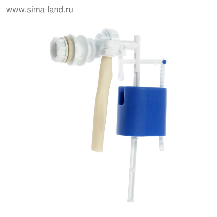 Арматура для смывных бачков Арматура для смывных бачков "РБМ" АС-16.1М, с боковым плоским донным клапаном, хром