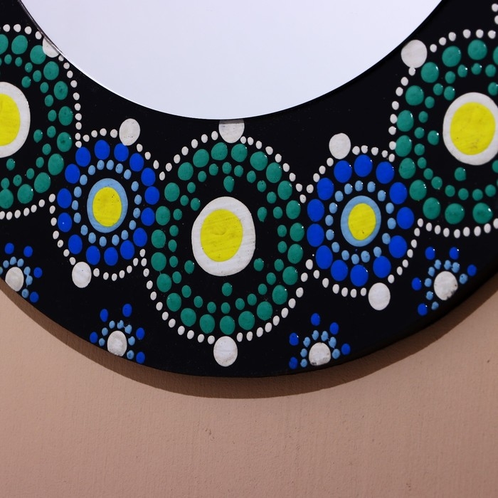 Зеркало 30 см, дерево Зеркало 30 см, дерево