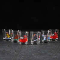 Набор питьевой &laquo;Приколы&raquo;, 7 предметов: графин 500 мл, стопки 50 мл, 6 шт