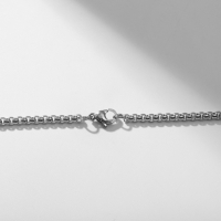 Кулон мужской &laquo;Открывашка&raquo; изгиб, цвет серебро, 69 см