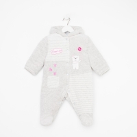 Комбинезон для мальчика, рост 74 см, цвет серый Комбинезон для мальчика, рост 74 см, цвет серый