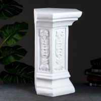 Колонна "Ромб" белая 55см Колонна "Ромб" белая 55см