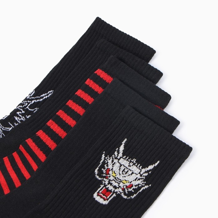 Набор мужских носков KAFTAN Набор мужских носков KAFTAN "Real man" 5 пар, размер 41-44 (27-29 см)