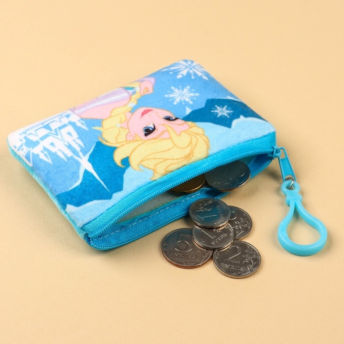 Кошелек плюшевый "Эльза", Холодное сердце