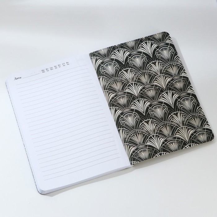 Ежедневник А5+, 100 л. Мягкая обл.Софт-тач &laquo;Костюм&raquo;