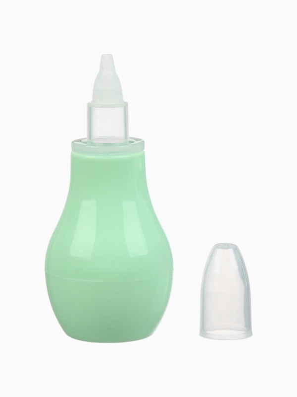 Аспиратор назальный, с колпачком, цвет мятный