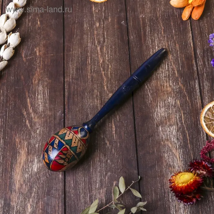 Сувенирный музыкальный инструмент &laquo;Маракас&raquo;, 20&times;5&times;5 см, МИКС