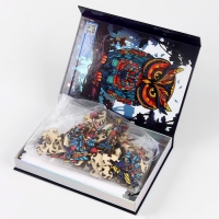 Пазлы деревянные фигурные «Сова», 160 элементов Пазлы деревянные фигурные «Сова», 160 элементов