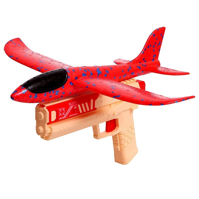 Пистолет &laquo;Аэродром&raquo;, стреляет самолетом, цвета МИКС