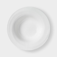 Тарелка глубокая Hanna Kn&ouml;vell, d=24.8 см, фарфор, белая