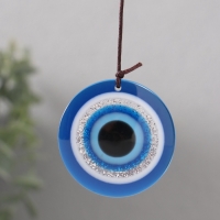 Музыка ветра металл от сглаза "Ом" 6 колокольчиков h=56см