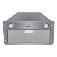 Вытяжка встраиваемая HBB 6035 IX серебристый