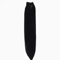 Набор мешочков бархатных 50шт. , 6*18 см, цвет чёрный (10803645)