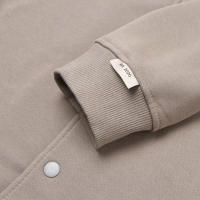 Толстовка мужская (бомбер) MIST Men's casual размер 54, серо-бежевый