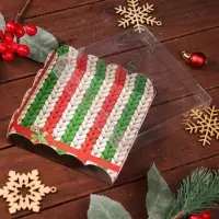 Коробка для печенья, &laquo;Вперед за мечтой&raquo;, 12&times;12&times;3 см, Новый год