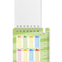 Блокнот 9 х 10,4 см и мини-ручка "Корги"