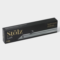 Полка для ванной Штольц St&ouml;lz Loft basic, стеклянная