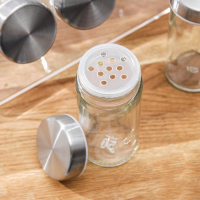 Набор для специй из стекла на подставке &laquo;Модерн&raquo;, 23&times;9&times;22 см, 90 мл, 4&times;9,5 см, 6 шт