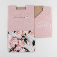 Коробка подарочная сборная, упаковка, &laquo;Follow&raquo;, 22 х 15 х 10 см