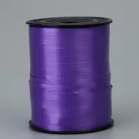 Лента для декора и подарков, фиолетовый, 0,5 см х 500 м