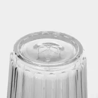 Стакан гранёный 250 мл, стекло, прозрачный