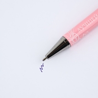 Ручка шариковая синяя паста металлический корпус в коробке &laquo;С 8 Марта!&raquo;, 1.0 мм