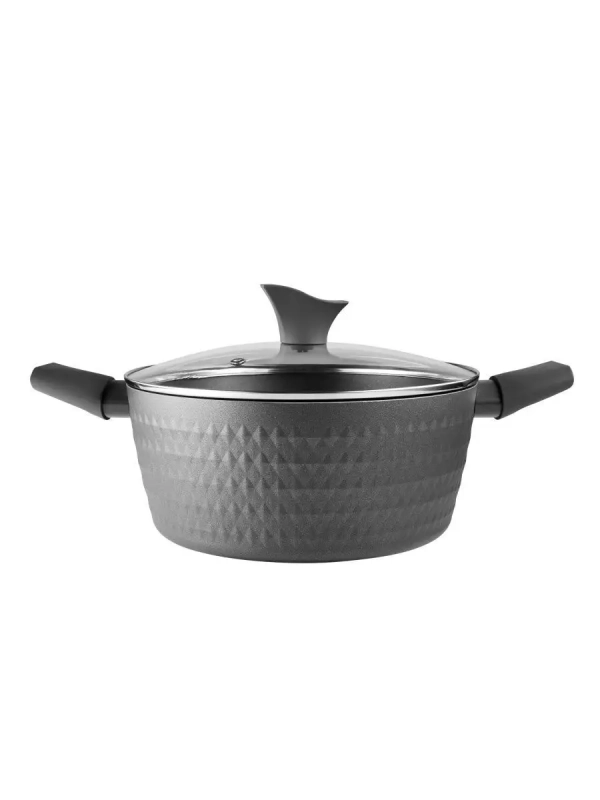 Кастрюля 2 литра Kontur-20C крышка индукция антипригарное