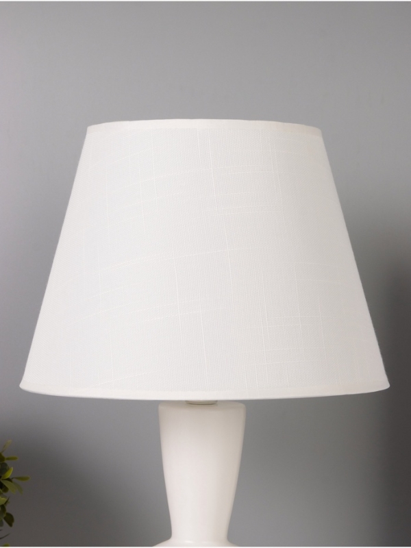 Лампа настольная "Ваза" 40Вт Е14 белый 24х24х38см