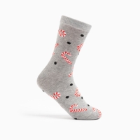 Носки мужские «Леденцы» цвет серый, размер 27 Носки мужские «Леденцы» цвет серый, размер 27