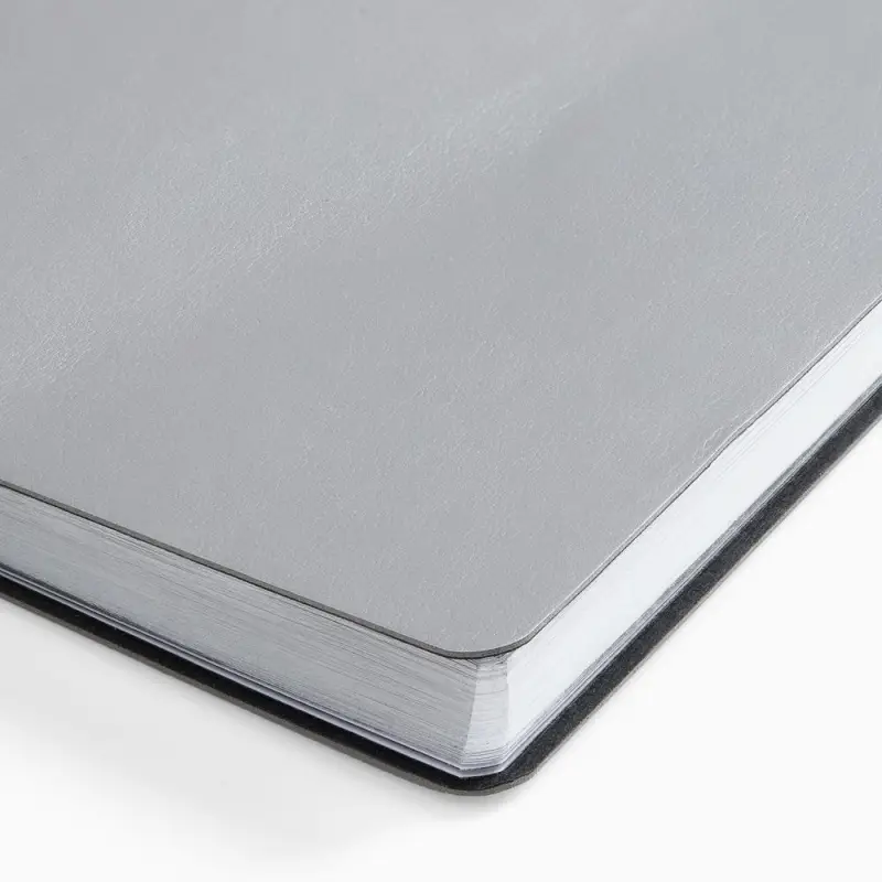 Ежедневник Nebraska Flex, недатированный, серебристый